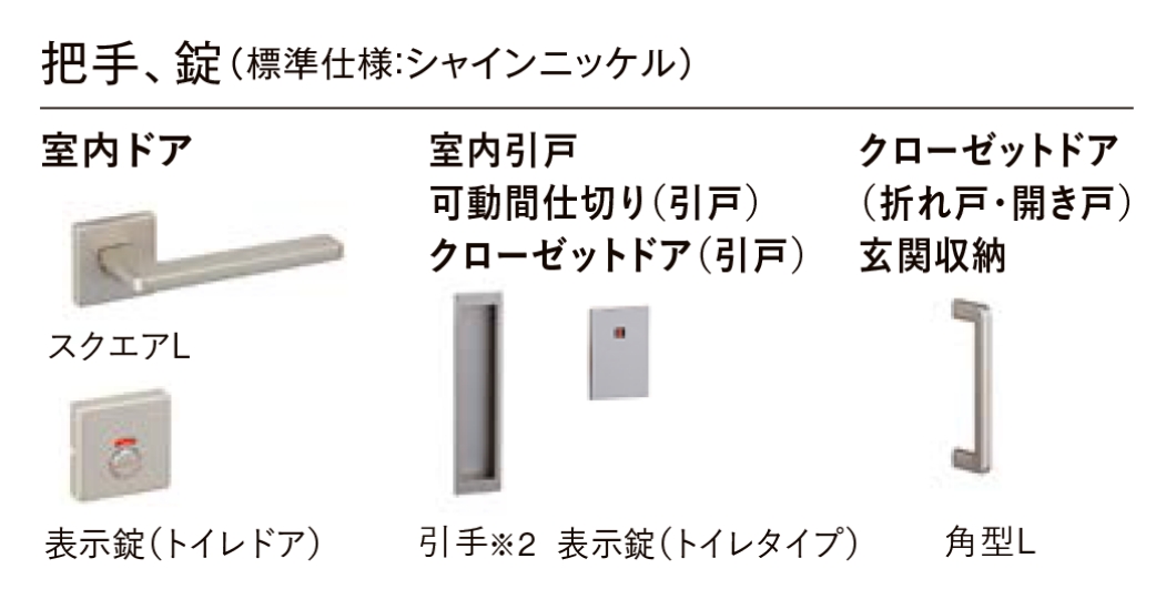 木製建具・把手/錠